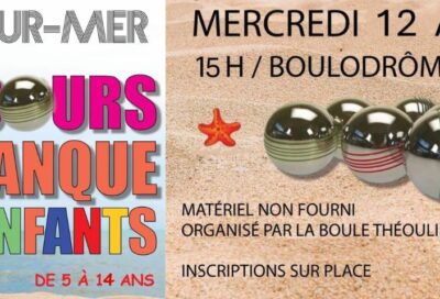 Concours de Boules Enfants_Théoule-sur-Mer